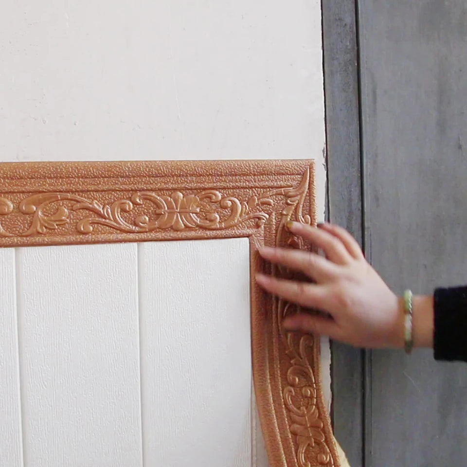 10/2.3meter Home Stickers Self Adhesive Waterproof Wall Trim Line Skirting Border Room Decoration Bedroom Bathroom Accessories