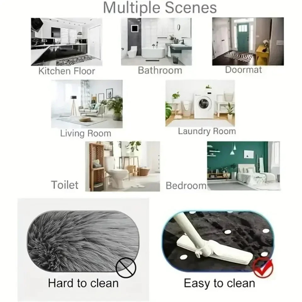 Round Game Machine Rug Living Room Bedroom Computer Chair Floor Mat Hanging Basket Mat Gaming Video Game Room Decorative Carpet