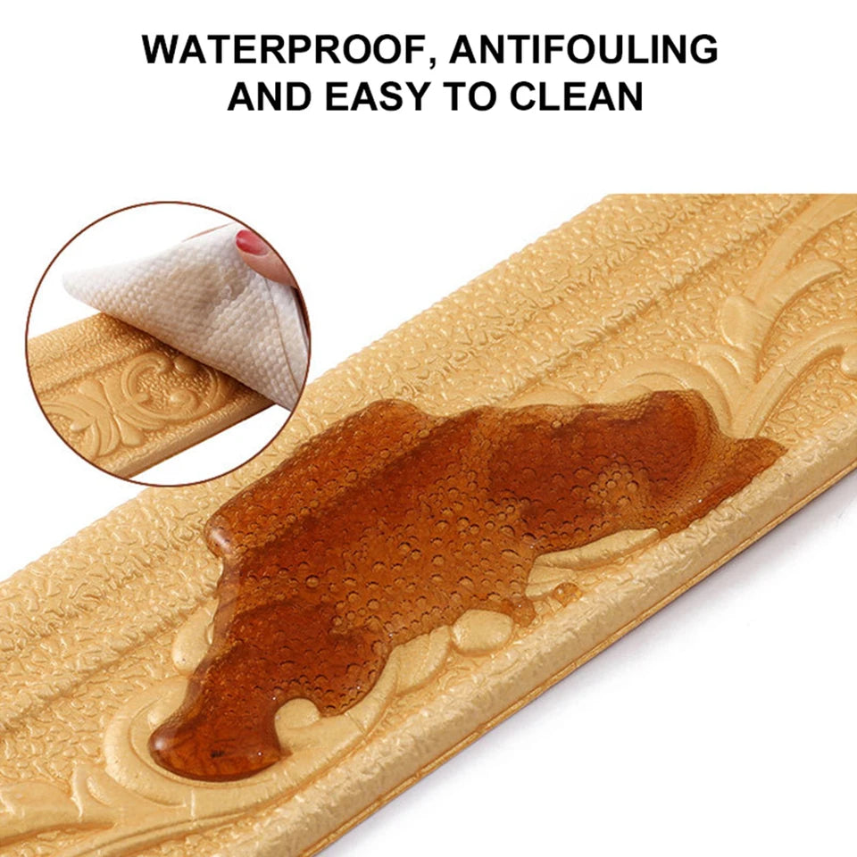 10/2.3meter Home Stickers Self Adhesive Waterproof Wall Trim Line Skirting Border Room Decoration Bedroom Bathroom Accessories