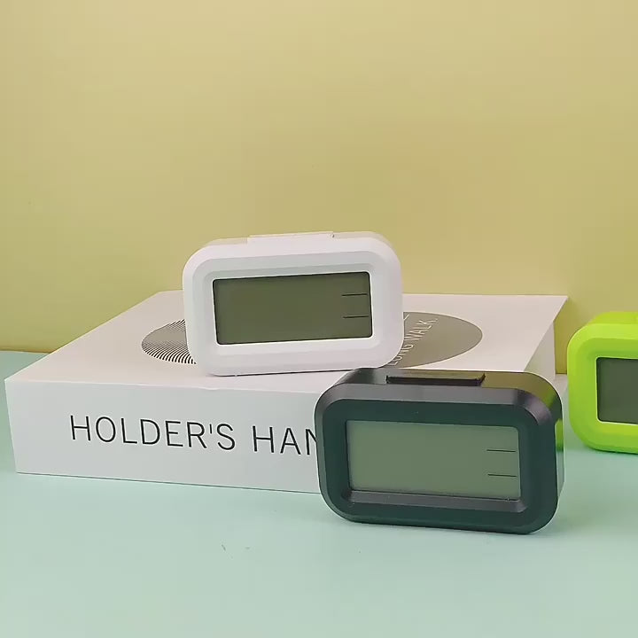 Alarm Clock Digital Clock LED Electronic With Backlight Snooze Calendar For Home Office Desktop Table Screen Display Watch